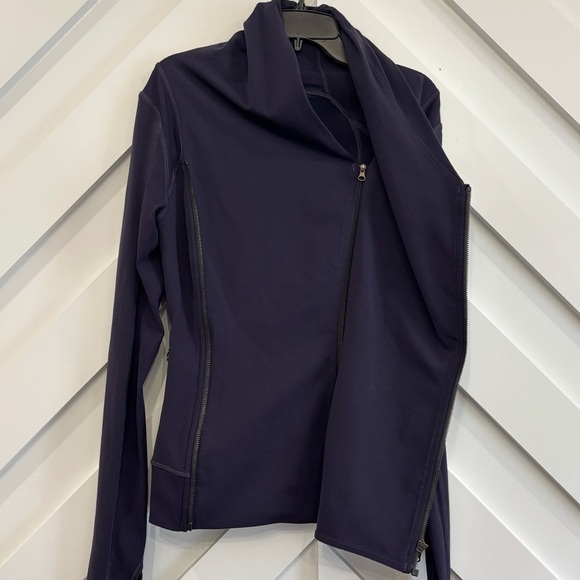 Lululemon Bhakti Yoga Jacket Size 4 In True Navy - Picture 7 of 10